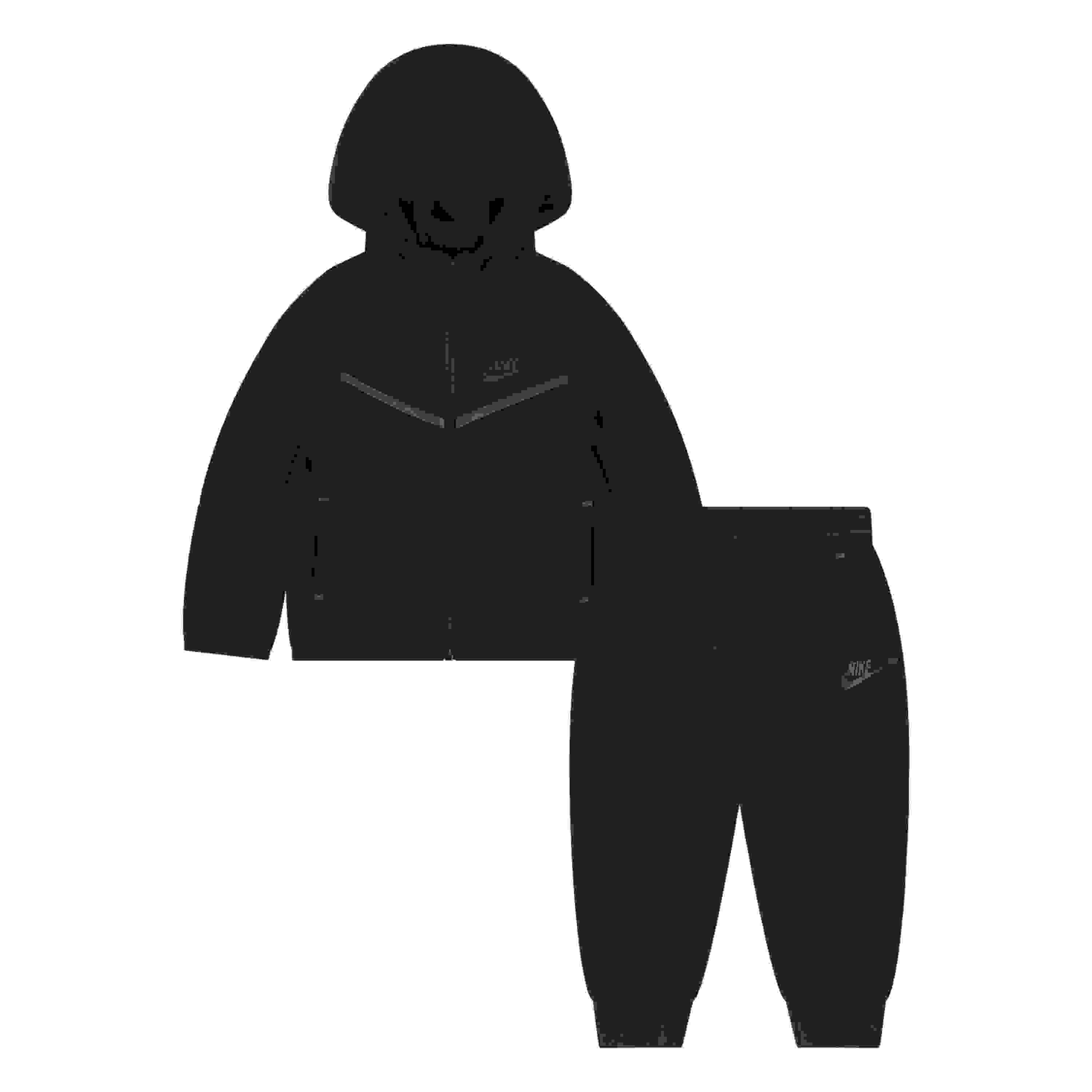 Nike Tech 2-Piece Toddler Kids' Black Set